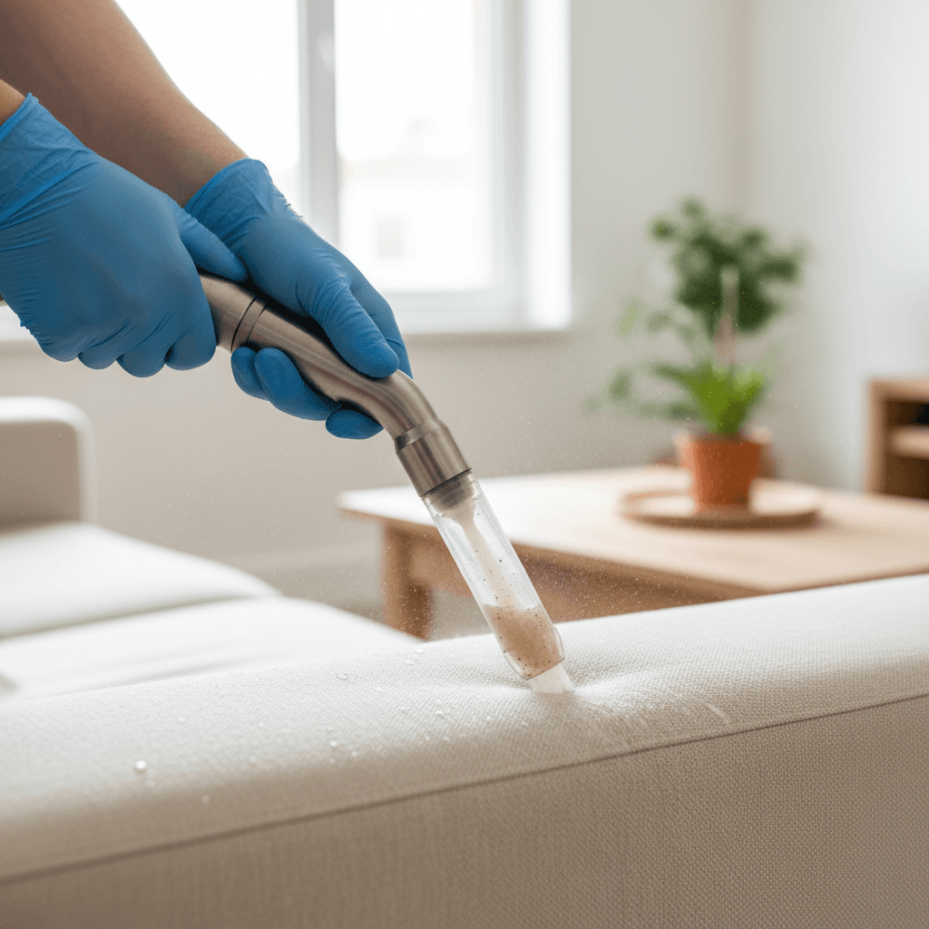 What is Living in Your Sofa? Why Upholstery Cleaning London Homes is Critical for Health
